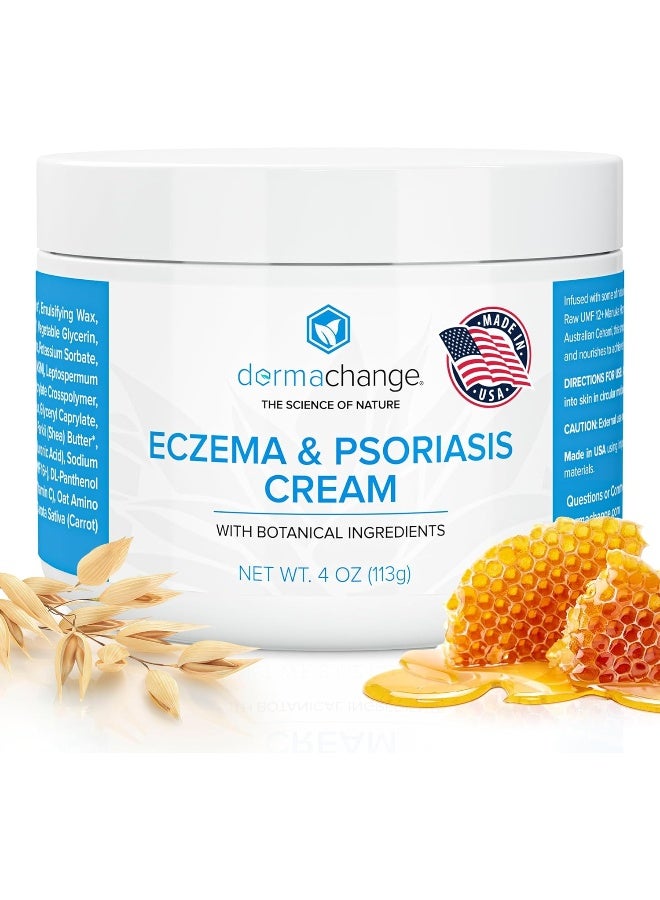 DermaChange Organic Shingles Nerve Pain Treatment and Relief Cream with Manuka Honey - Image 1