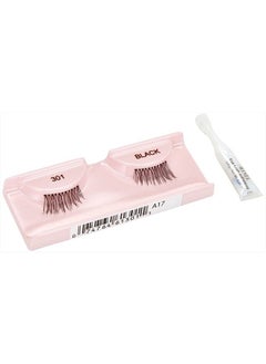 Andrea Strip Lashes, Accent Lash #301, (61301) 1 Pair (Pack of 4)  - Image 2