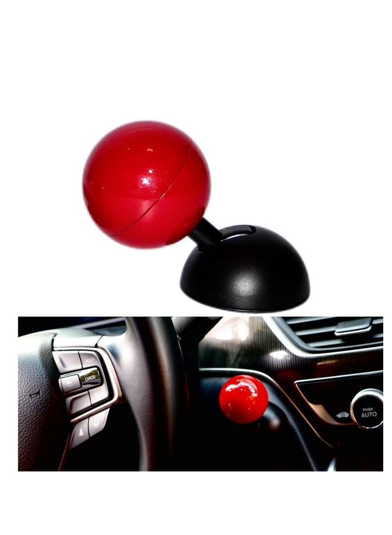 Generic 2pcs Car Engine Start Button Cover, One-Click Start Decorative Sticker, Anti-accidental Touch Anti-scratch Protective Cover, Suitable for Most Cars  - Image 5