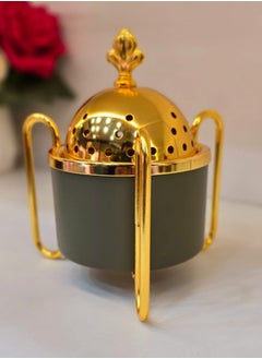 Damanhoor Bakhoor Burner Blend of Elegance and Functionality Perfect for Weddings Homes Offices Serene Spaces like Studies Spas and Yoga Rooms Enhance Any Environment Captivating Design and Soothing Fragrances 