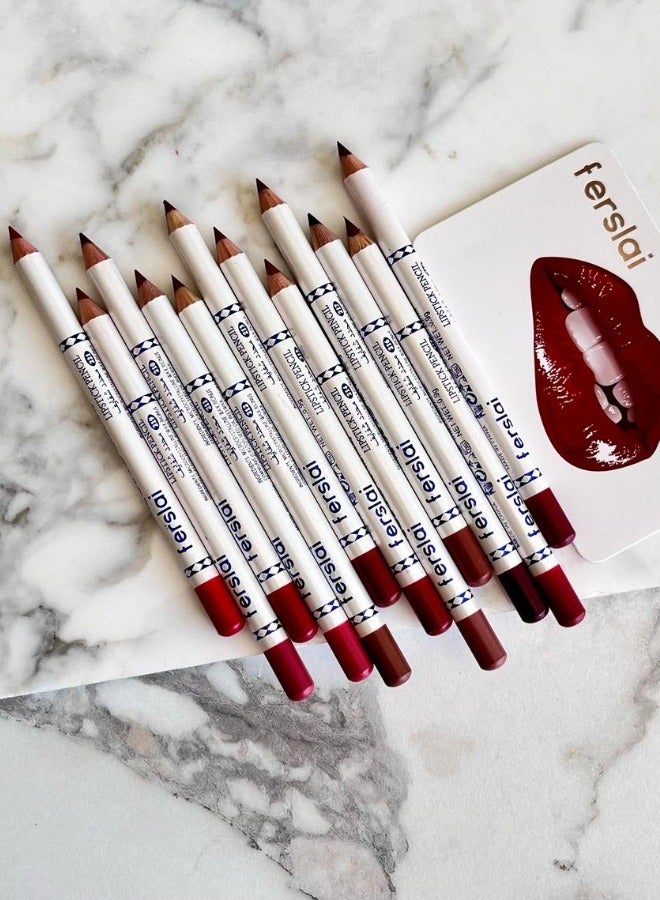 Ferslai Lip Liners - 12 Permanent Colors - Image 2