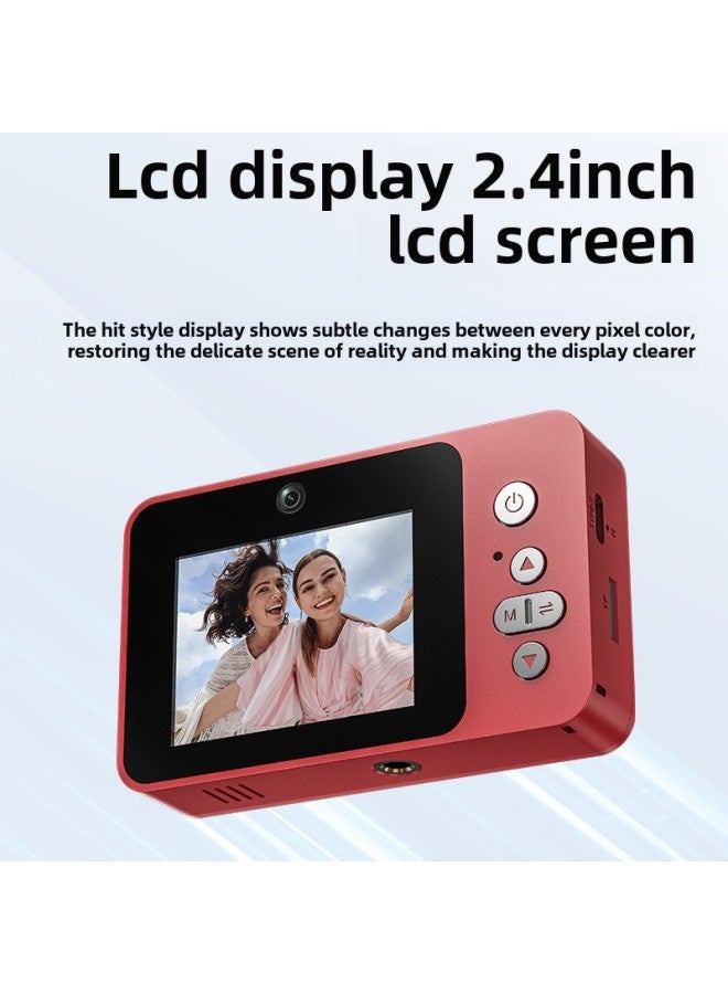 Generic Hd Digital Camera Student Ccd Digital Camera Children Special Photography Camera-Body Color:Red  - Image 4