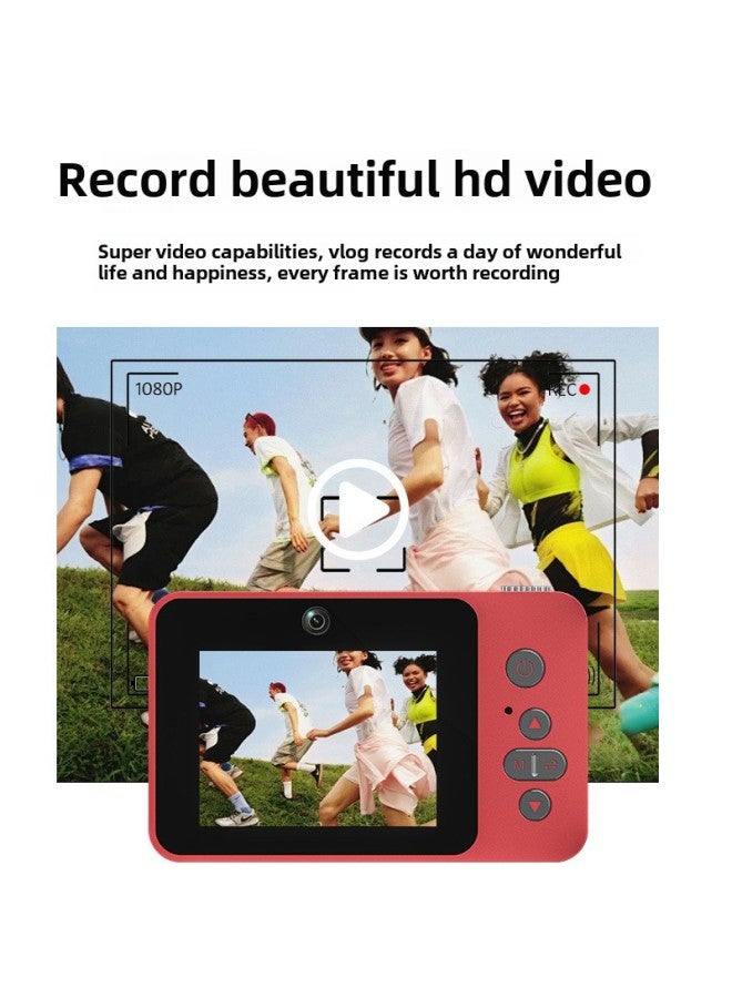 Generic Hd Digital Camera Student Ccd Digital Camera Children Special Photography Camera-Body Color:Red  - Image 5