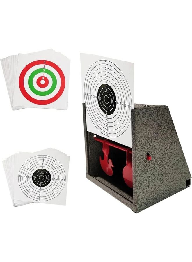Variant Color 20pcs Resetting BB Trap Targets Durable Iron Airsoft Pellet Gun Accessories - Image 1