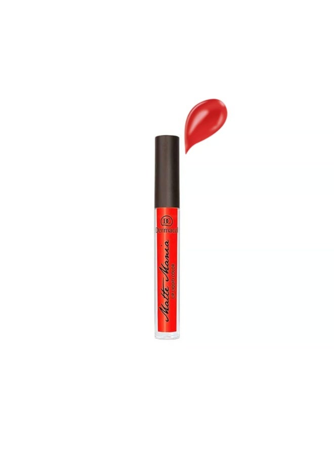 Dermacol Matte Mania Liquid Lip Color 52 3.5ml - Image 1