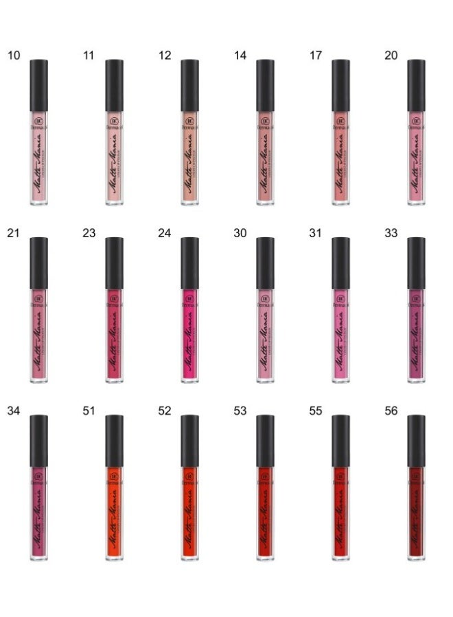 Dermacol Matte Mania Liquid Lip Color 52 3.5ml - Image 3