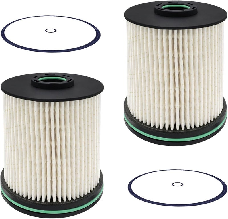 TiciKim 2 Pack TP1015 Fuel Filter for 6.6L Duramax Diesel - Compatible with Chevrolet Silverado/GMC Sierra/Cruze - Image 1