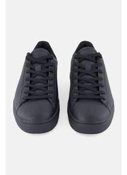 Algspar Men Lace Up Casual Shoes, Black  - Image 4