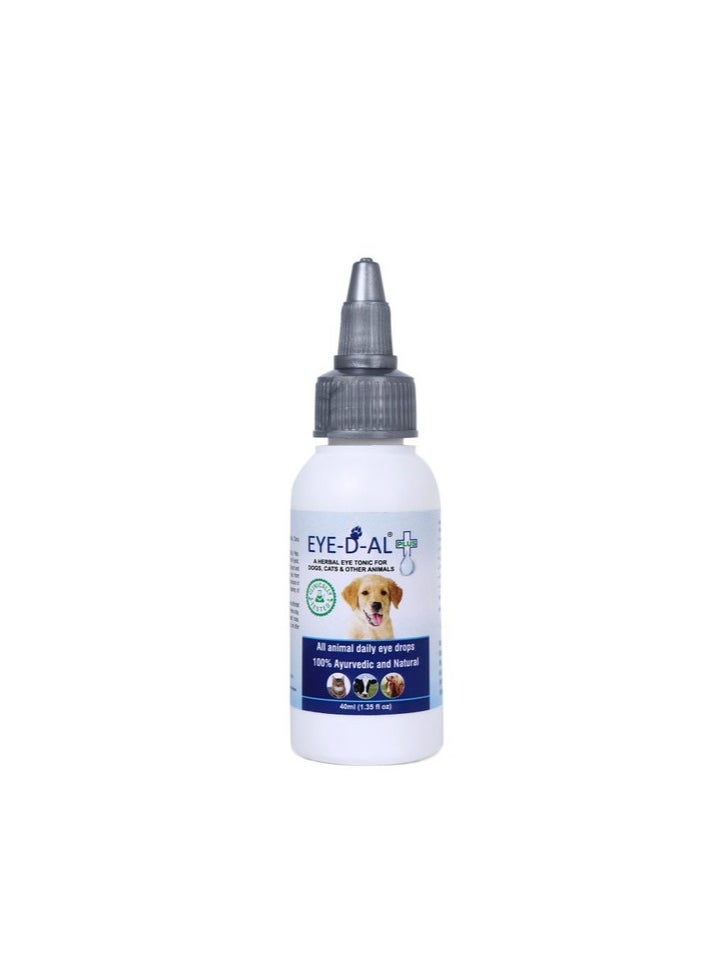 Eye-D-Al Plus - Herbal Eye Tonic For Dog Cats & Other Animals - 40ml - Image 1