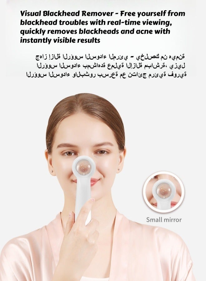 LAYRA Visible Blackhead Remover Vacuum Device USB Rechargeable Electric Pore Cleaner Beauty Tool for Home Use - Image 2