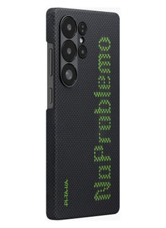 PITAKA Galaxy S25 Ultra MagSafe Case Aries Tactile Woven Luminous Cover / Ultra Slim / Raised Camera Lip / Woven Touch / Drop and Damage Protection / Durable Back Cover - No Problemo  - Image 4