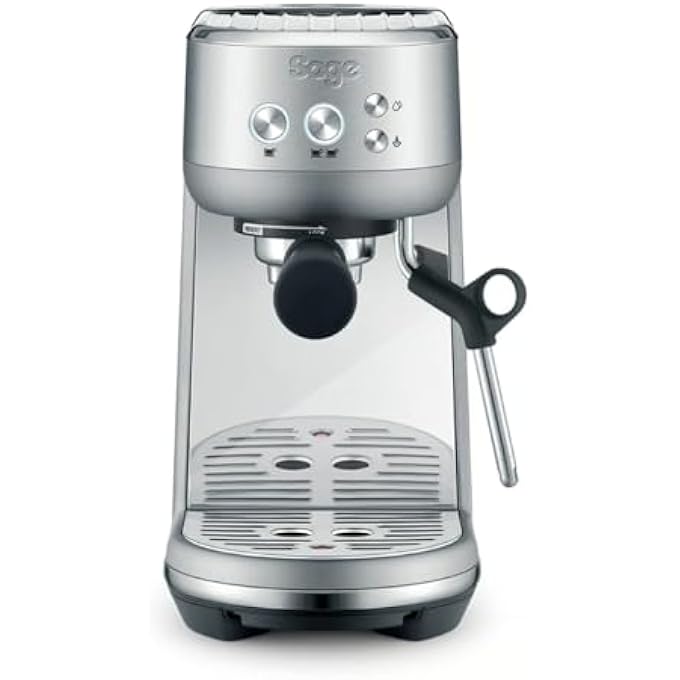 سيج ماكينة صنع القهوة بامبينو كومباكت مع خافق حليب أوتوماتيكي من الفولاذ المقاوم للصدأ المصقول - Image 2