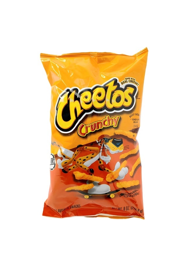 Cheetos Crunchy Cheese Flavored King Size Corn Snacks- 226.8gms