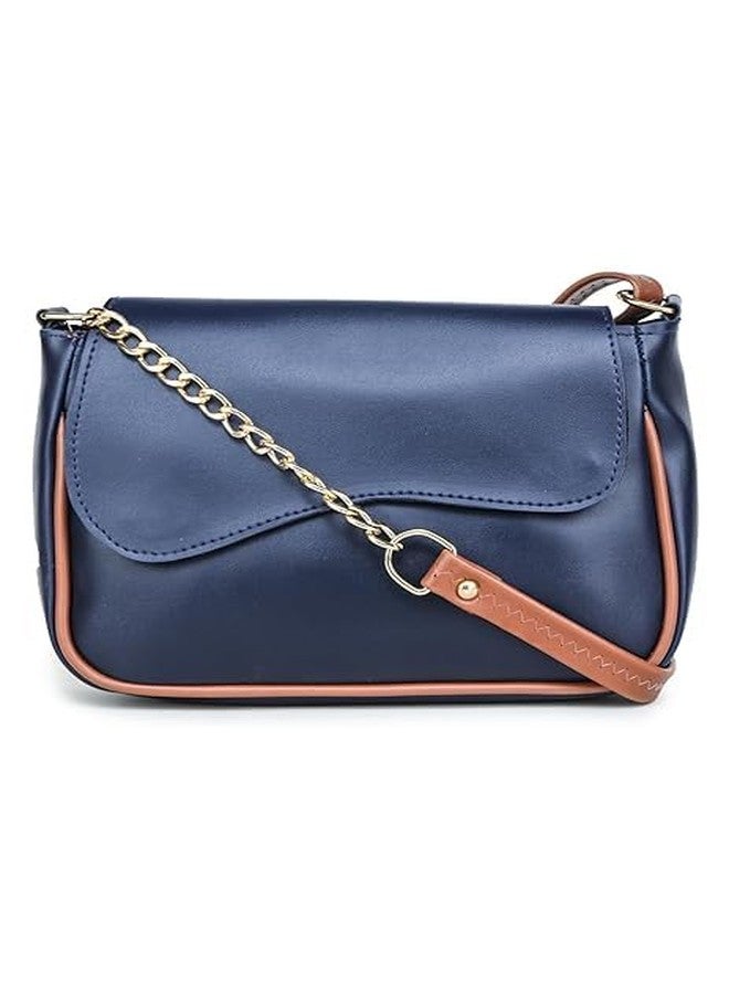 Chic Sling Bag for Women with 2 Zip and Crossbody Strap