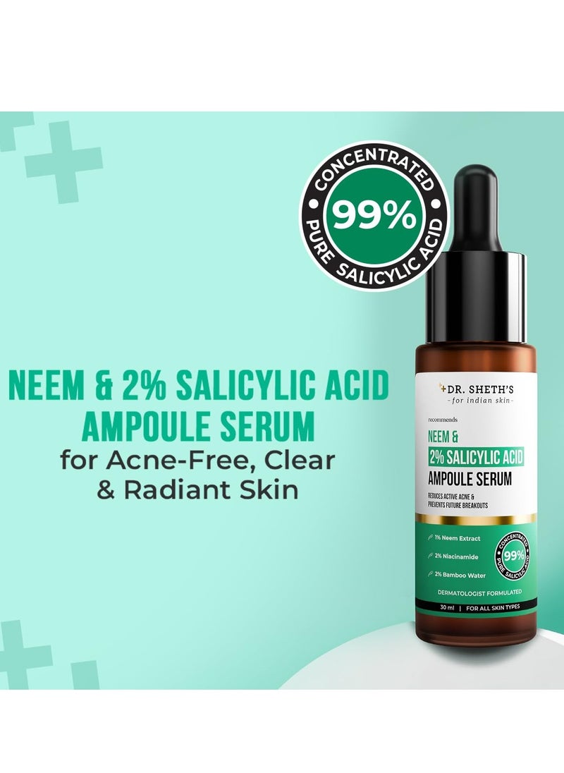 Dr. Sheth's Neem & BHA Spot Clarifying Serum 30ml