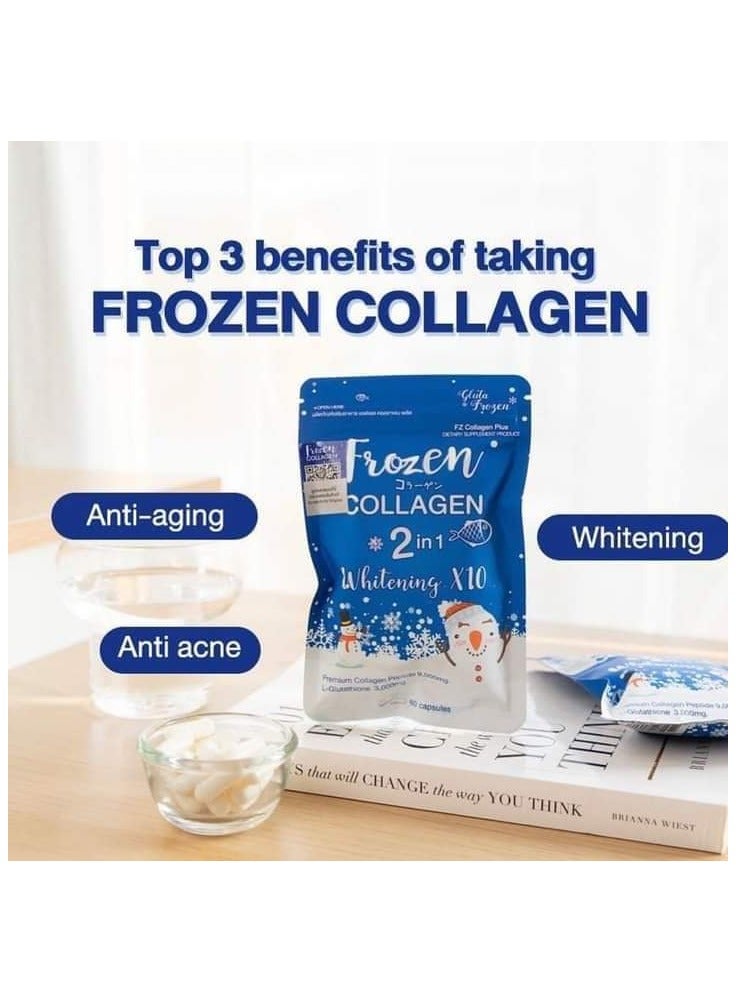 Gluta Gluta Frozen Collagen 2 in 1 Skin Whitening X10 & Natural Lightening