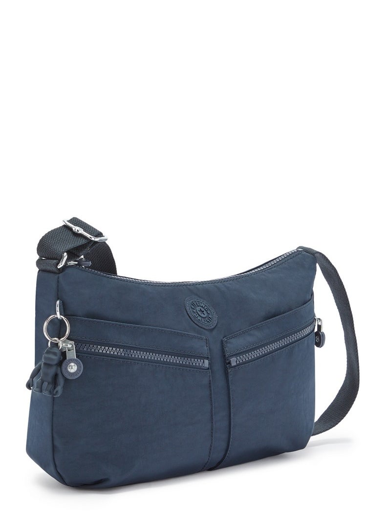 kipling - Izellah Medium Across Body Shoulder Bag Blue Bleu - Image 1