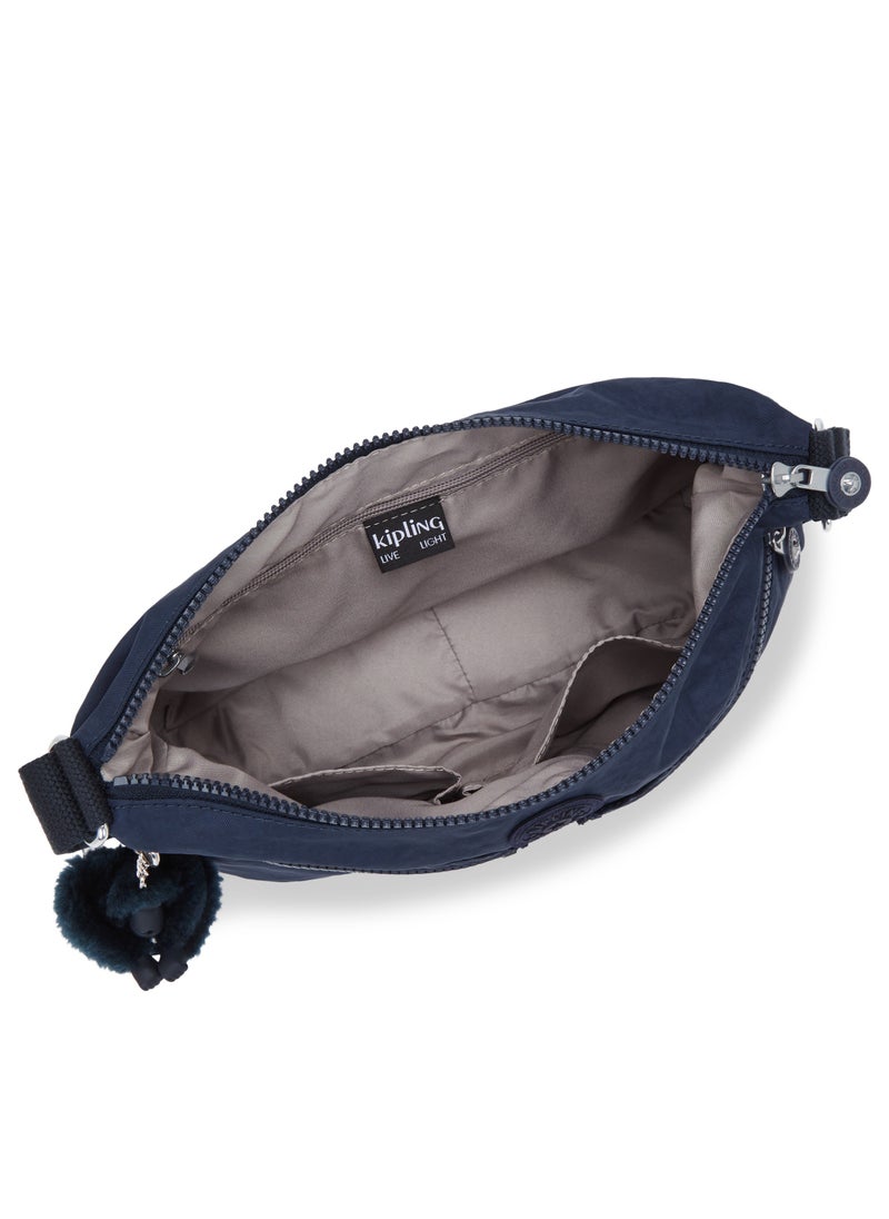 kipling - Izellah Medium Across Body Shoulder Bag Blue Bleu - Image 1