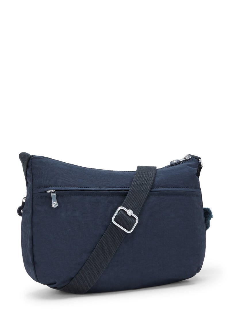 kipling - Izellah Medium Across Body Shoulder Bag Blue Bleu - Image 1