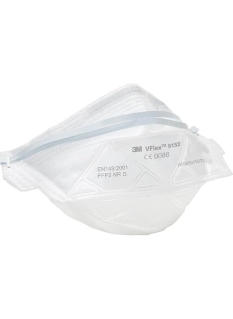 3M - Vflex 9152E FFP2 Non Vented Dust and Mist Respirator Mask 20 pcs - Image 1
