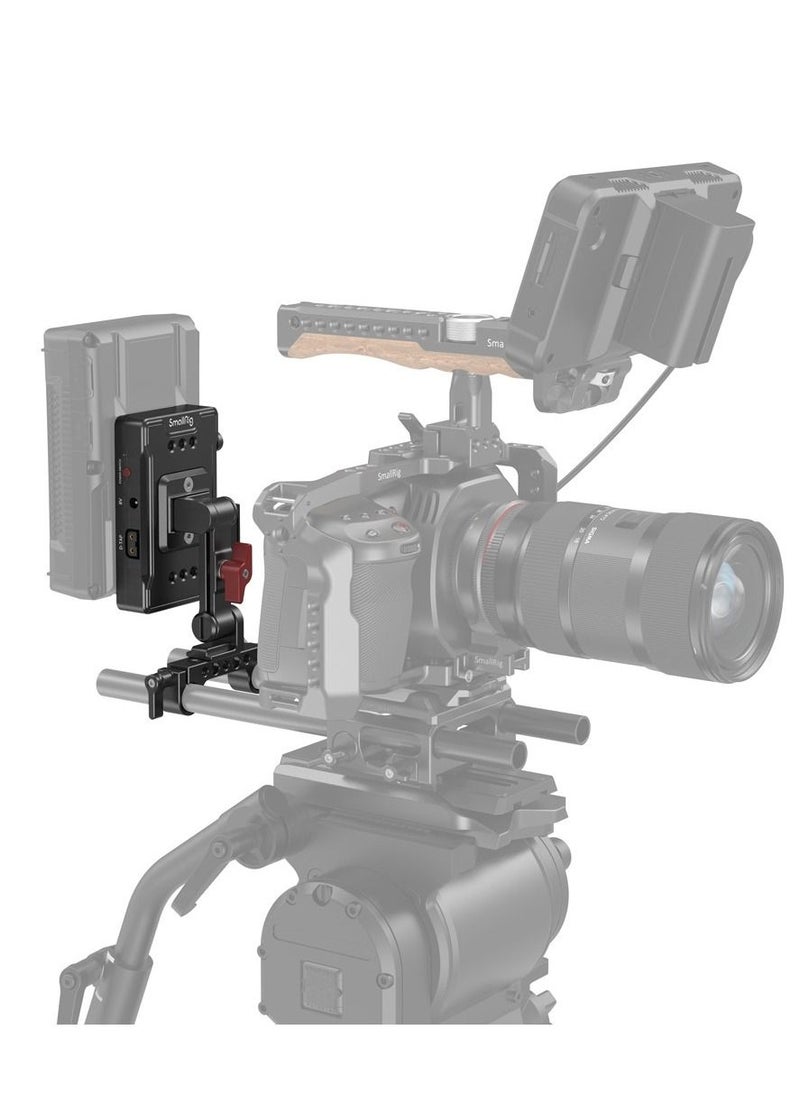 SMALLRIG - SmallRig 3499 V Mount Battery Adapter Plate with Extension Arm - Image 1