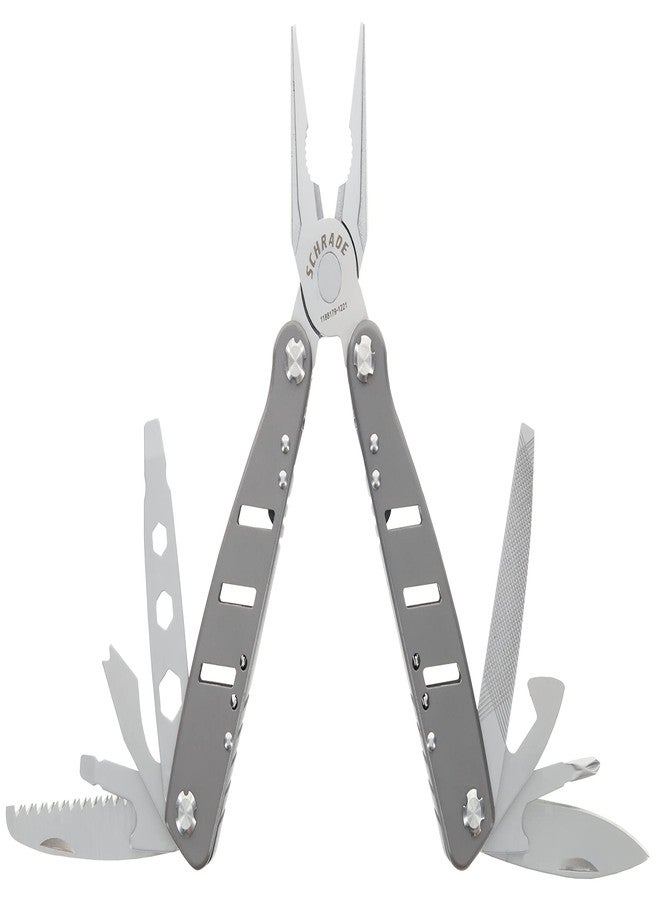 Schrade Delta Class Callous Multi-Tool 6.5in with 14 Tools in 1 Made of 2Cr Stainless Steel for EDC - Image 3