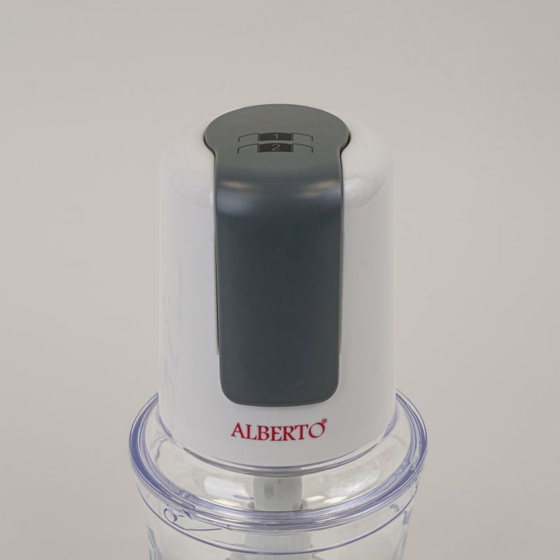 ألبرتو فرامة كهربائية سعة 500 مل، 400 واط، سرعتان، أبيض - Image 2