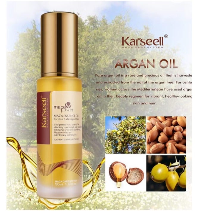 Karseell Collagen Hair Mask + Essence Oil 500ml + 50ml / 18.6fl oz - Image 3