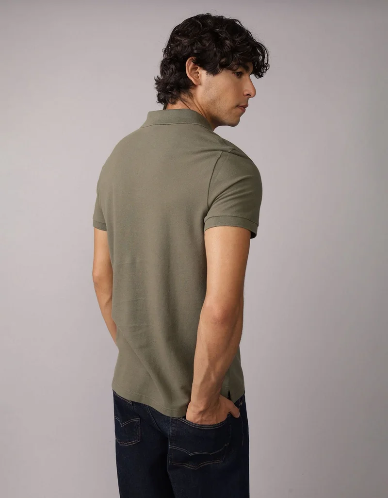 American Eagle AE Slim Flex Polo Shirt