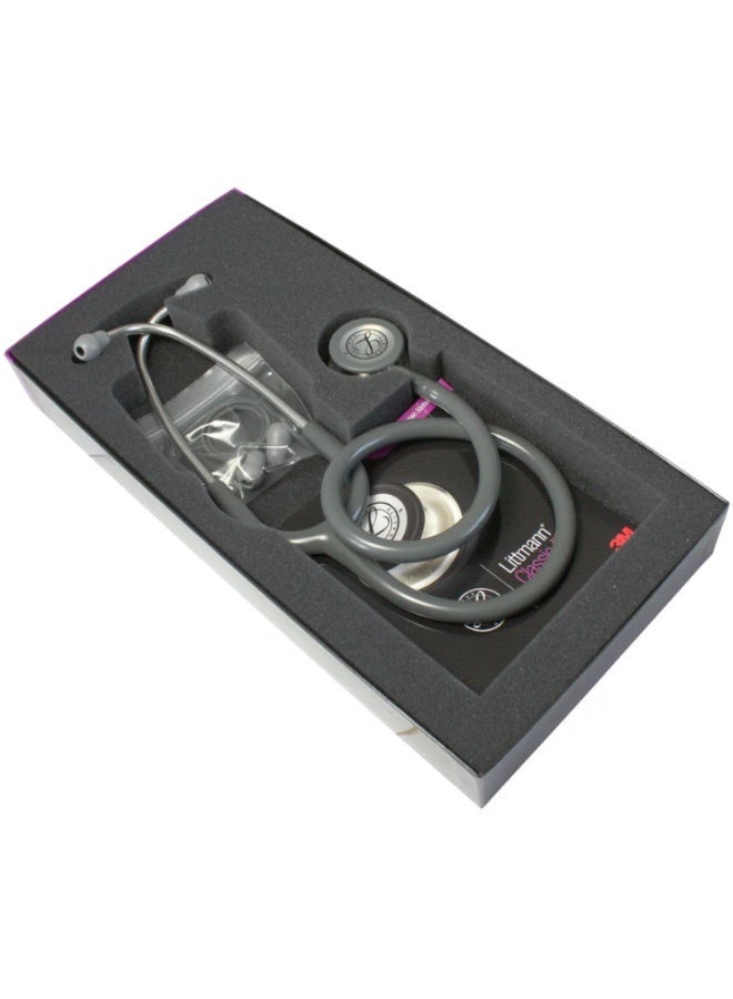 ليتمان سماعة طبيب ليتمان كلاسيك III (Littmann Classic III) - رمادي - موديل 5621. - Image 1