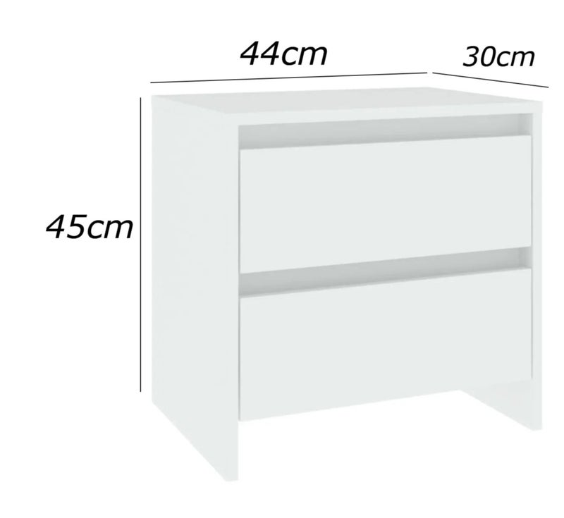 فرنتشر ستور كومود مودرن ام دي اف - ارتفاع 45 سم - عرض 44 سم - عمق 30 سم ، من فرنتشر ستور. - Image 5