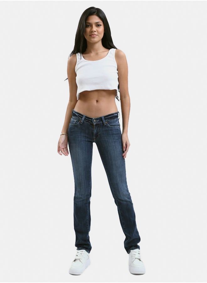 RAVIN Standard Blue Casual Solid Skinny Jeans  - Image 3
