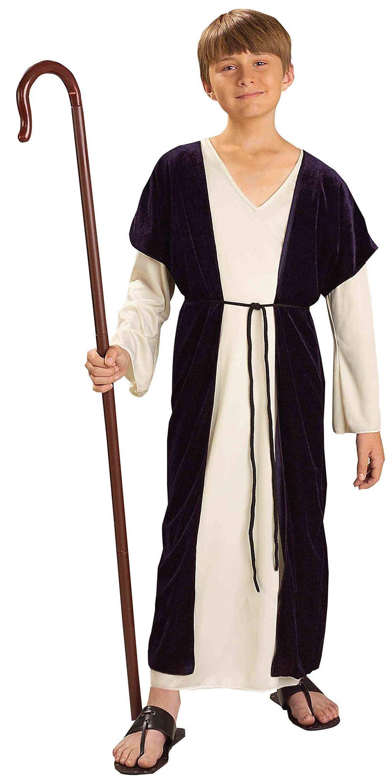Rubies Childs Forum Biblical Times Shepherd Costume Medium for Themed Parties and Halloween - Image 3