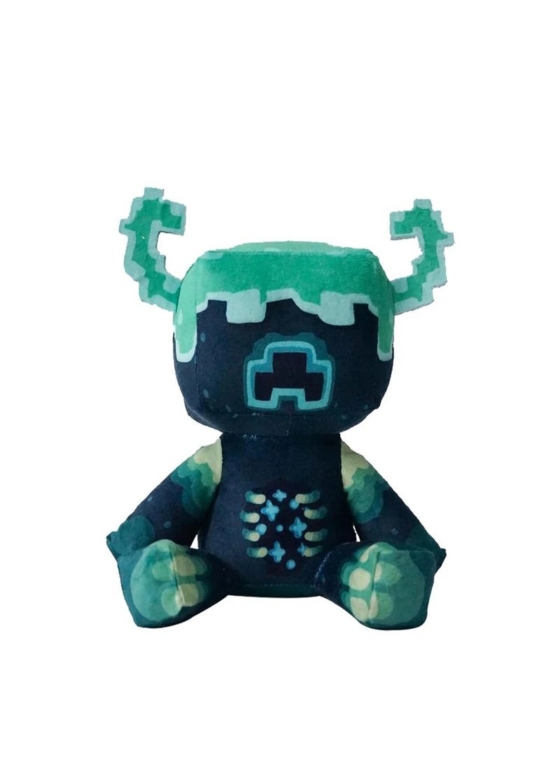 25 CM Cute Game Characters Cube Man Plush Toy Soft Stuffed Doll For Girls And Boys All Ages Gift - Image 1