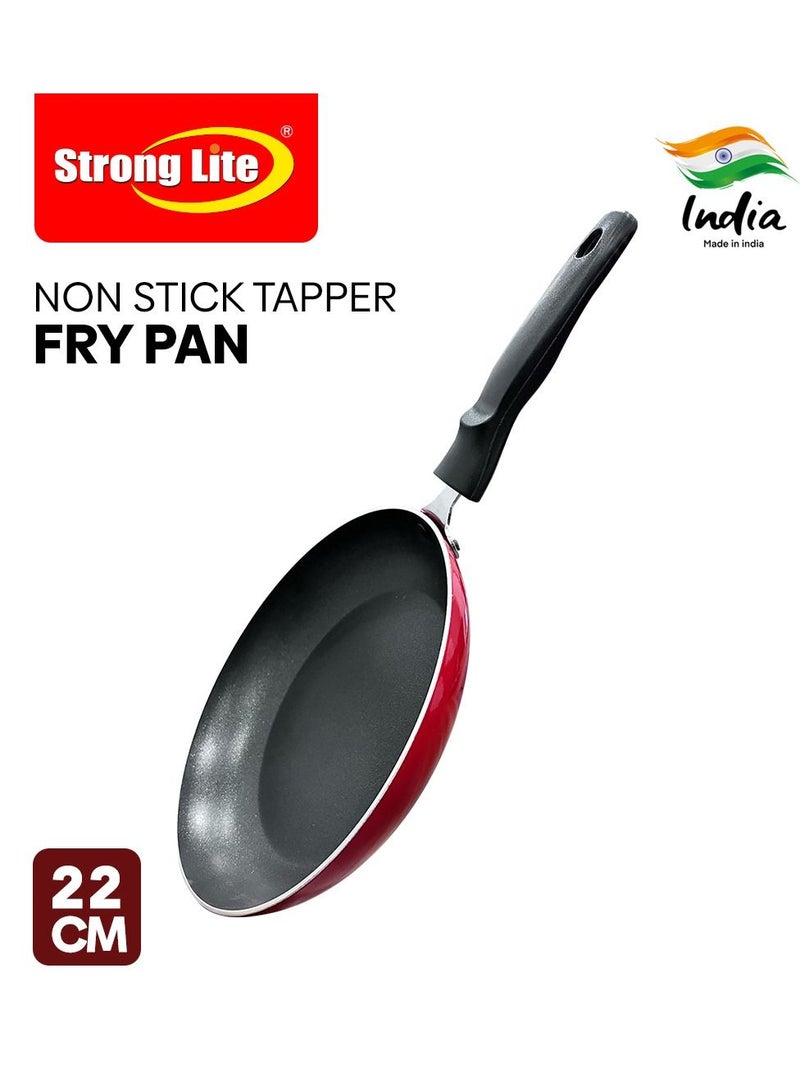 Strong Lite Aluminum Tapper Non Stick Fry Pan, Induction base 22 Cm   SCW3422TP1 - Image 2