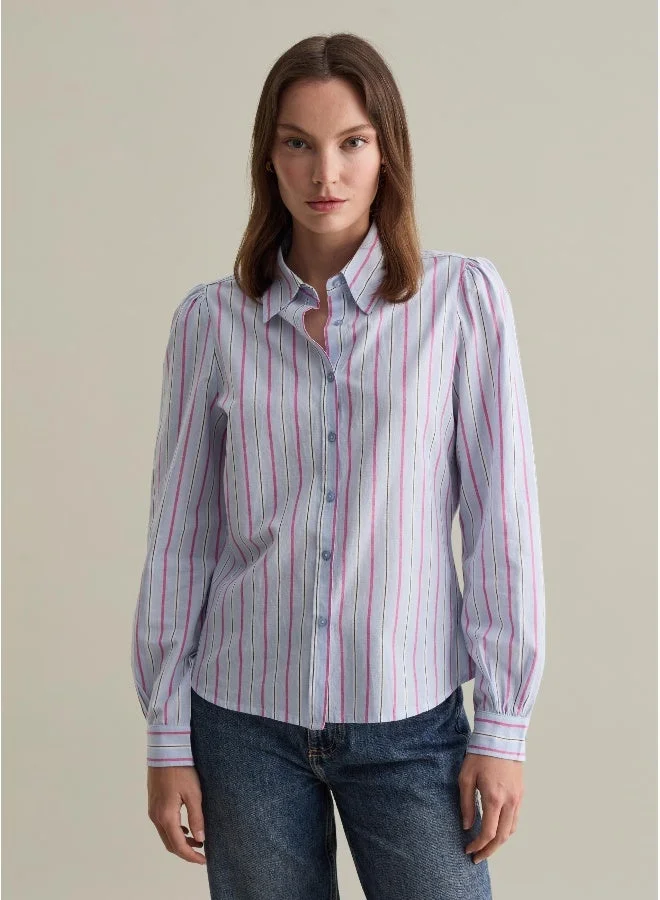 Ovs Striped cotton shirt