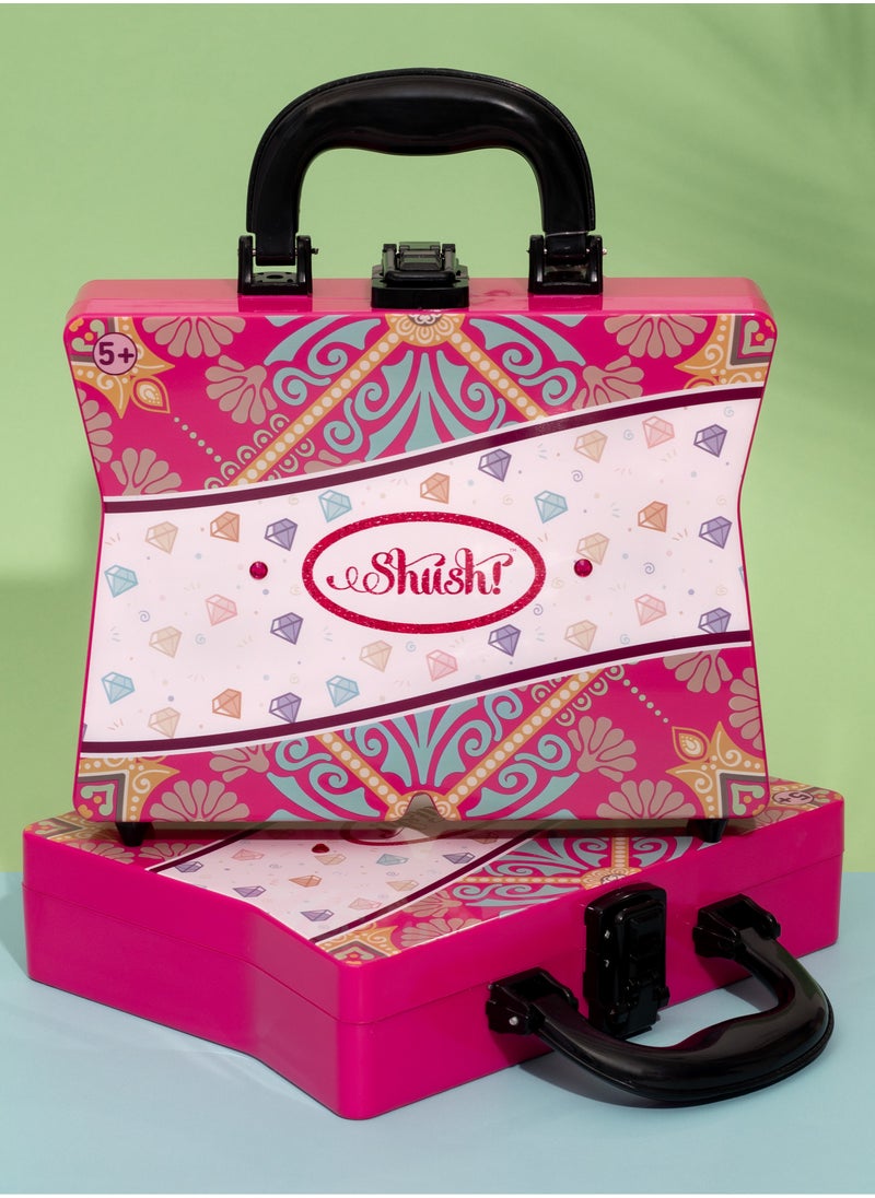 Shush! - Shush! - Mini Beauty Suitcase - Cosmetics Set/Makeup Kit ,  5+ , Non Toxic and Safe for Kids - Image 1