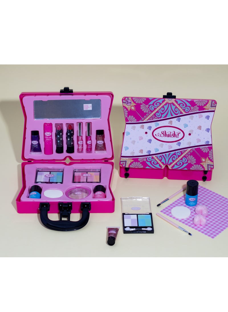 Shush! - Shush! - Mini Beauty Suitcase - Cosmetics Set/Makeup Kit ,  5+ , Non Toxic and Safe for Kids - Image 1