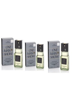 Jacques Bogart Pack of 3 One Man Show Silver Fragrance Combo (100ml Each, Total 300ml) | Long-Lasting Scent  - Image 2