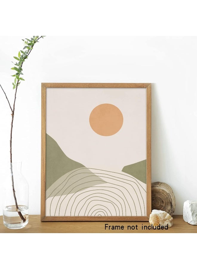 Home Trove Liyaoli Boho Wall Art Prints Flower Abstract Wall Art - Image 5