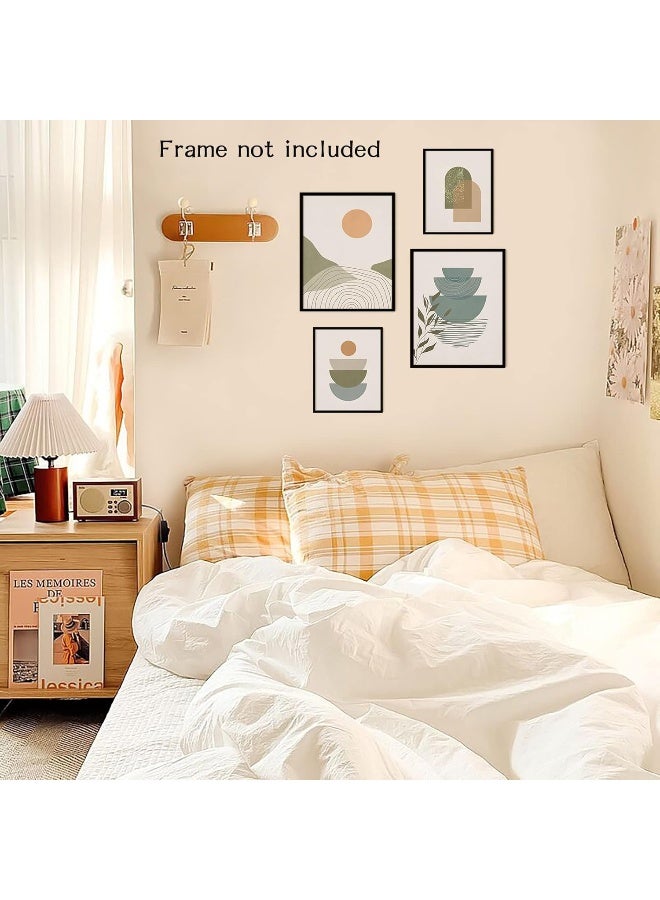 Home Trove Liyaoli Boho Wall Art Prints Flower Abstract Wall Art - Image 3