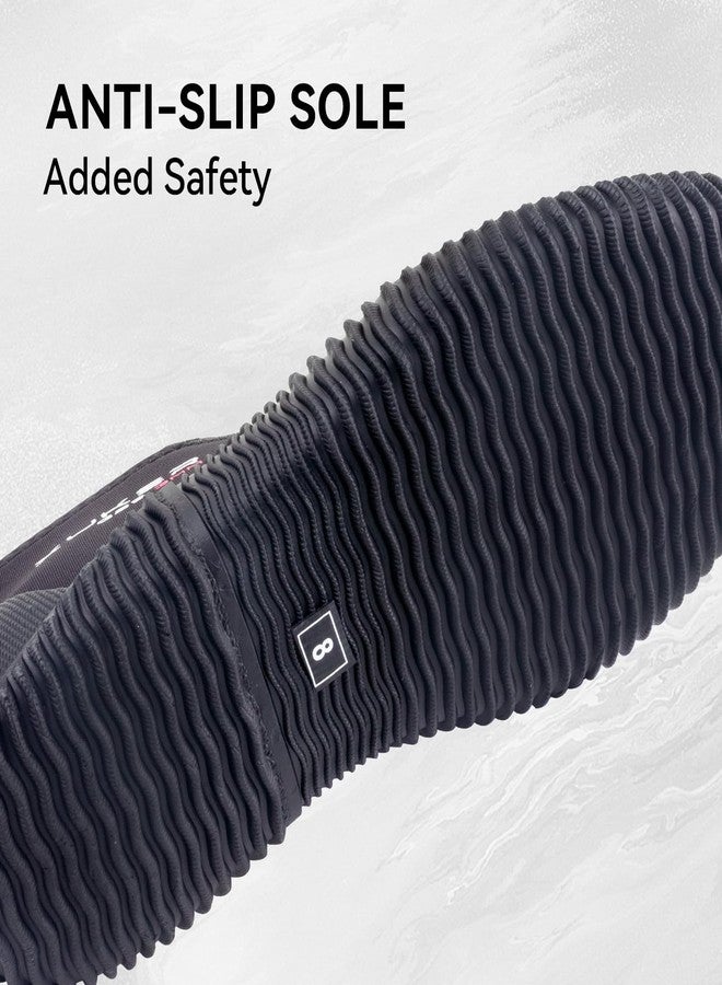 XUKER Neoprene Diving Scuba Boots Men Women 3mm Wetsuit Water Booties with Anti-Slip Sole Sand Beach Shoes - Image 5