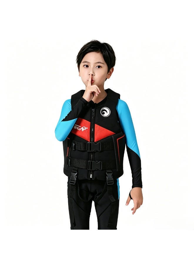 Gear Children's Water Sports Vest Life Jacket Red And Black - Image 1