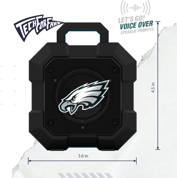 SOAR NCAA Unisex Shockbox LED Wireless Bluetooth Speaker - Image 2