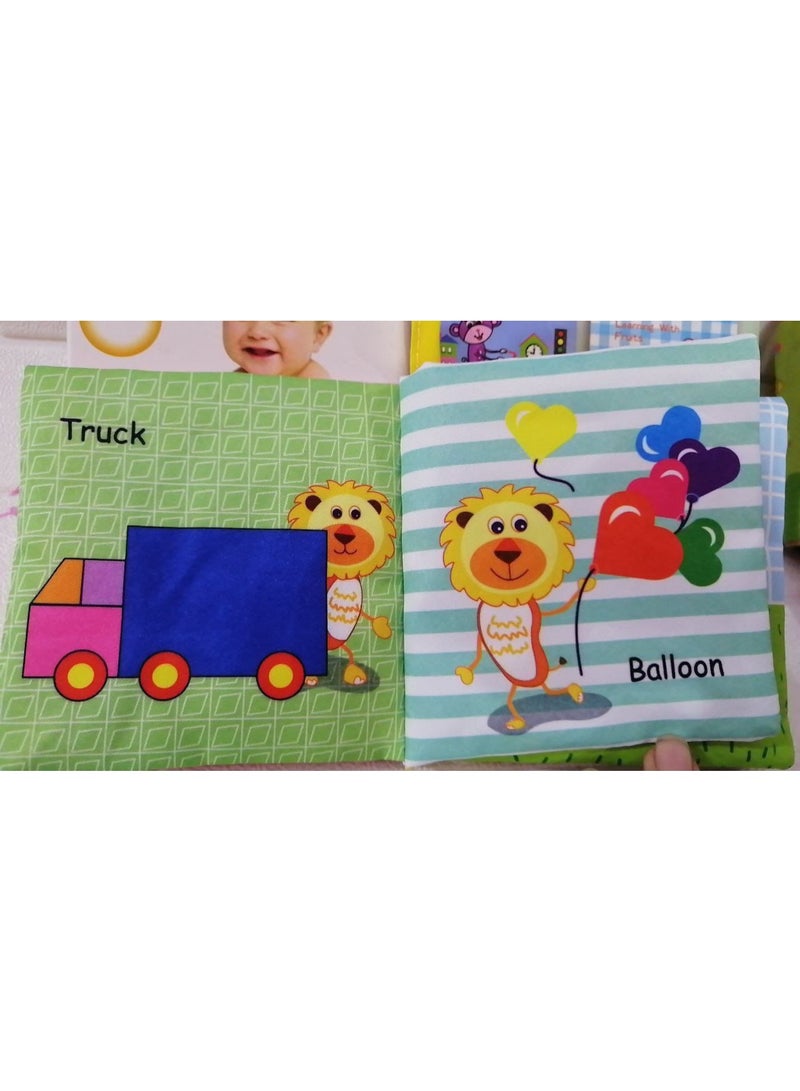 Fruit and vegetable shapes fabric book - Image 2