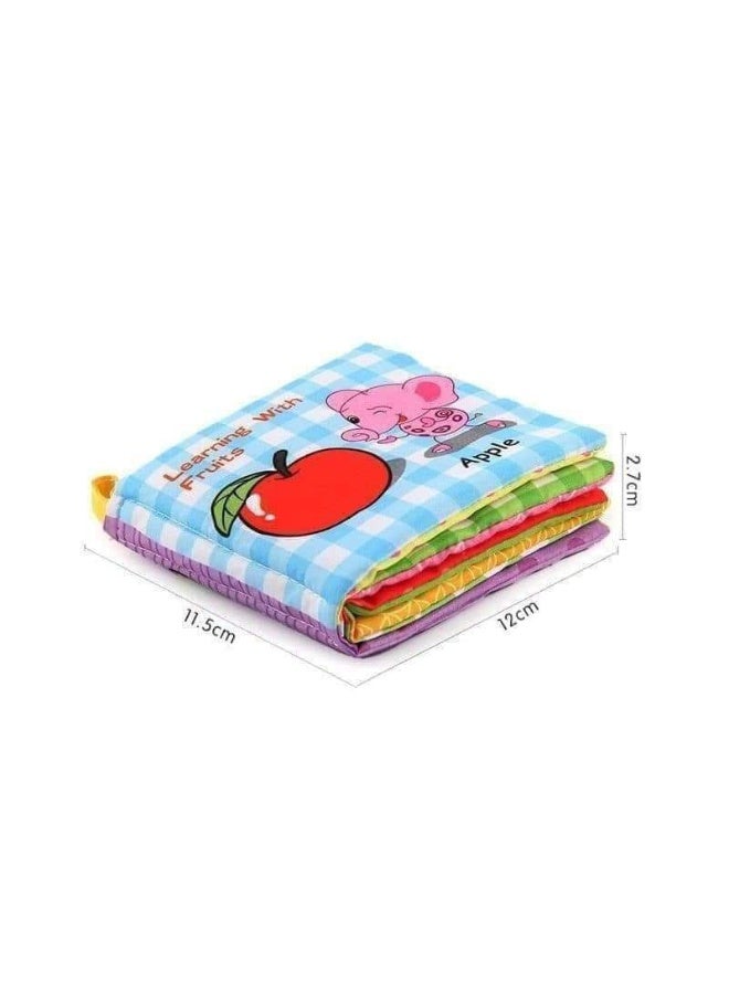 Fruit and vegetable shapes fabric book - Image 3