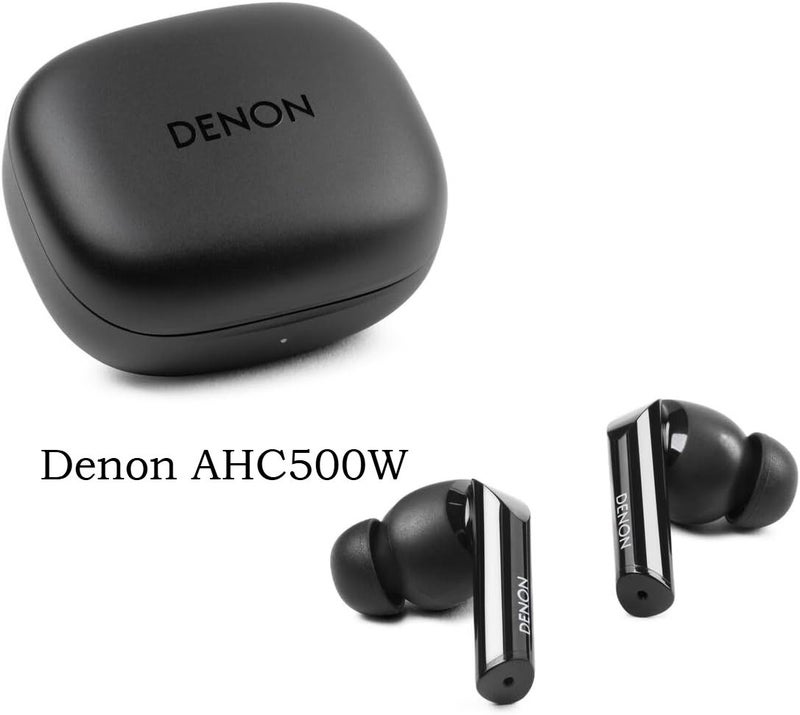 Denon Ahc500w True Wireless Earbuds Headset, Black - Image 1