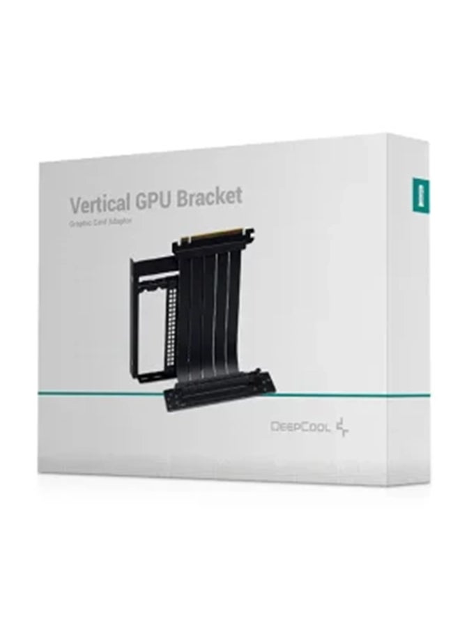 DEEPCOOL Deepcool Vertical GPU PCIe 4.0 Vertical GPU Bracket, EMI Shielding, Flexible Cable | R-Vertical-GPU-Bracket-G-1  - Image 1