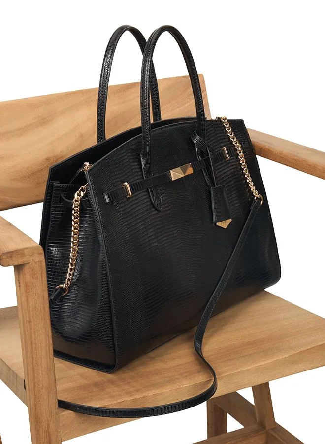 Aldo  Claudiea Ladies Black Tote Bag for Women | Best Price UAE