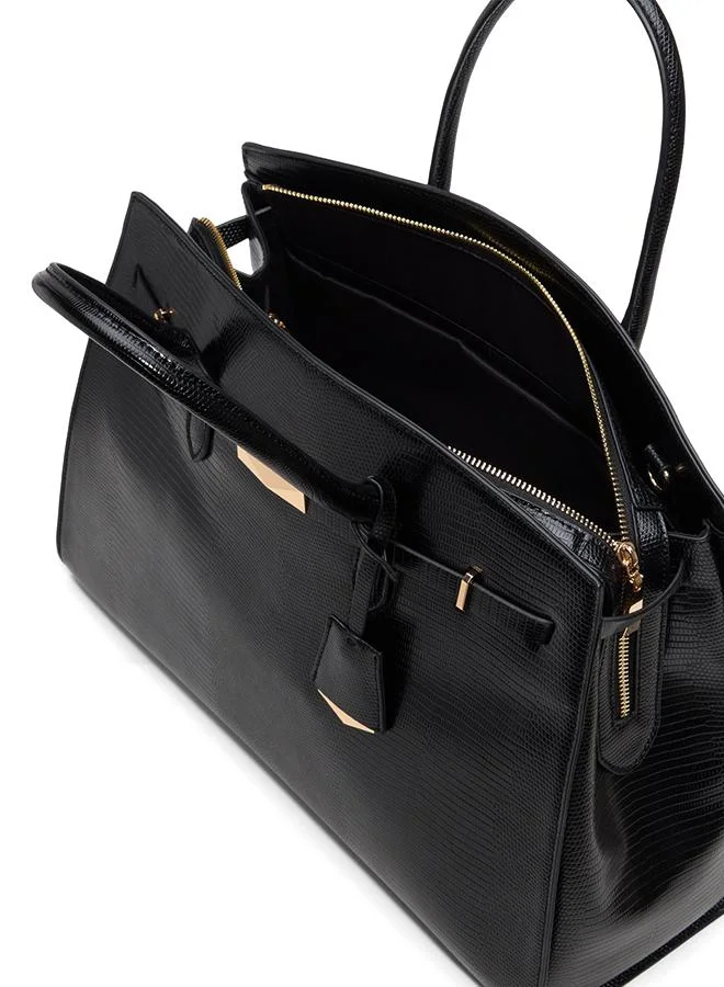 Aldo  Claudiea Ladies Black Tote Bag for Women | Best Price UAE